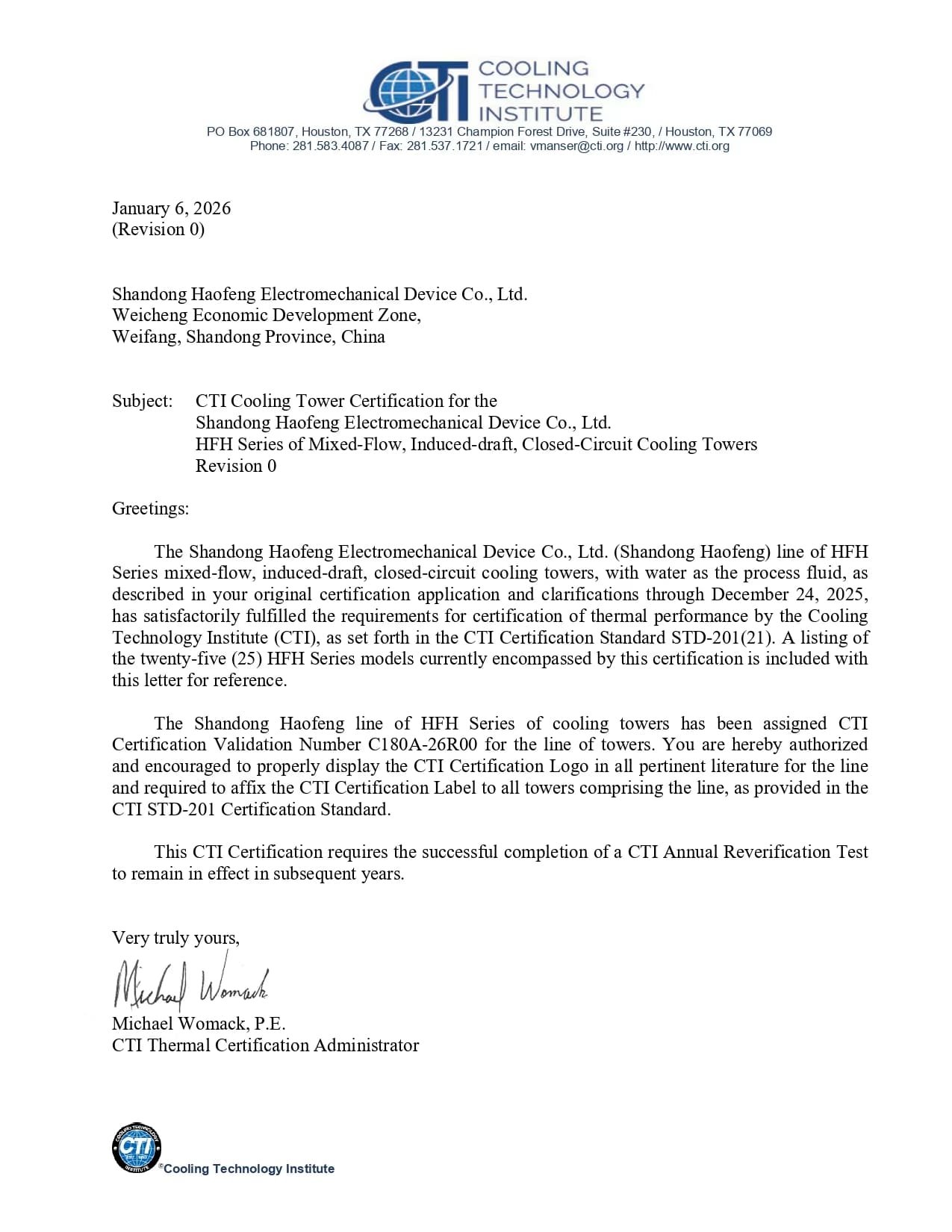 SGS test report document