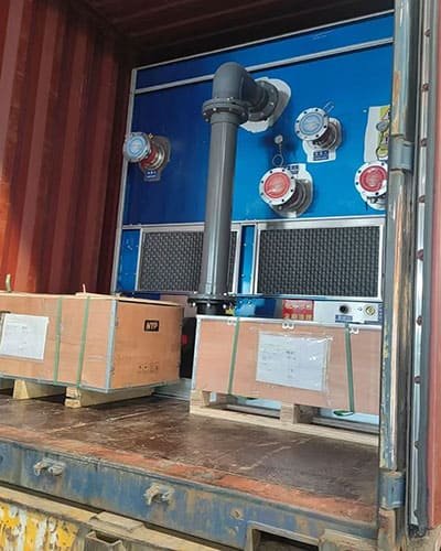 Equipment packaging and crating