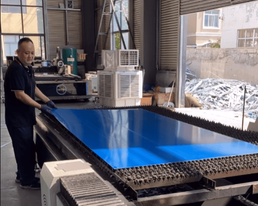 Factory sheet metal fabrication
